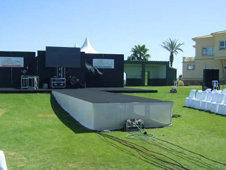 Alquiler de Pasarelas